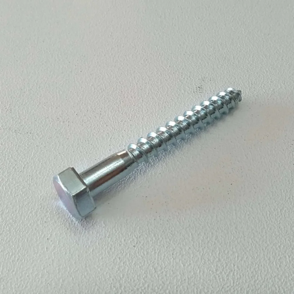Vite 6x100mm - 20pz per legno mordente tirafondo testa esagonale TE