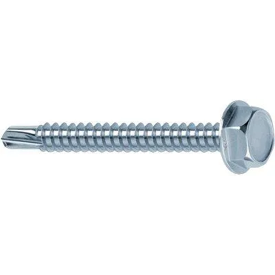 Vite Autoperforante Metallo Drillex Mustad - Tecc Zinc Bianca/Chromiting Mm 4,8X16 Cf=Pz 500- 1 Confezioni