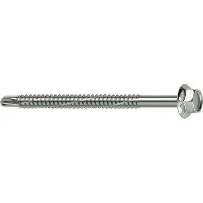 Vite Autoperforante Metallo Kovervit Dx Mustad - Tecc Chromiting Mm 6,3X 20 Cf=Pz 200- 1 Confezioni