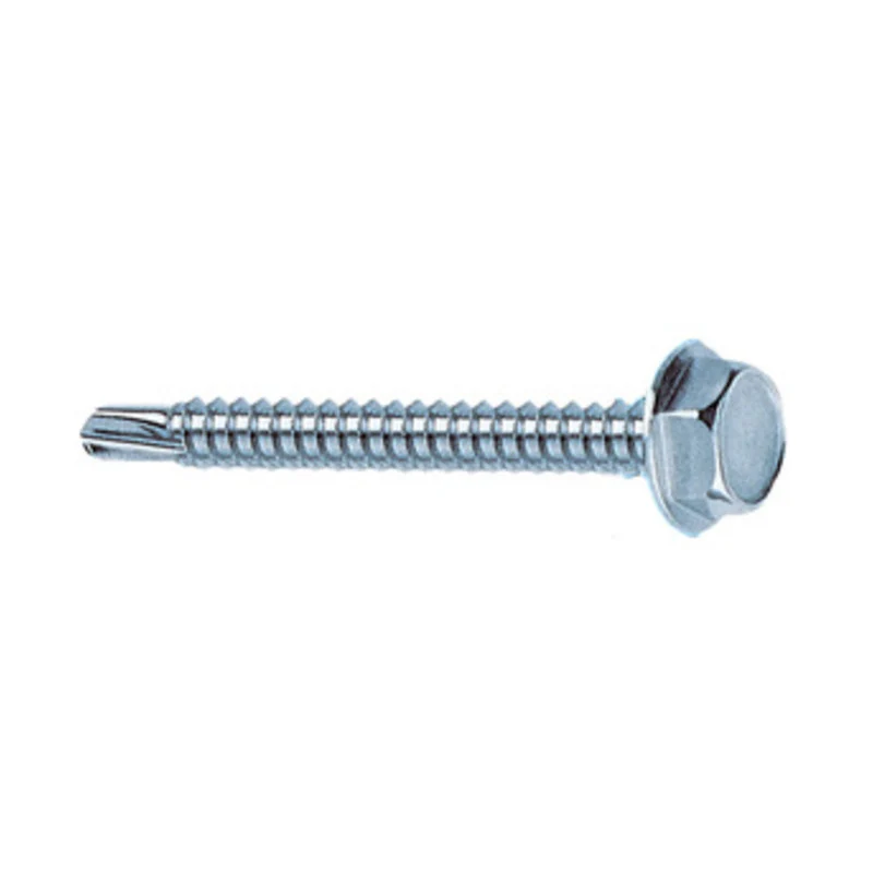 Sc Vite Autoperforante Tecc 4,8X 25Mm 20Pz Zn Bian Drillex- Mustad- 5,0 Pz