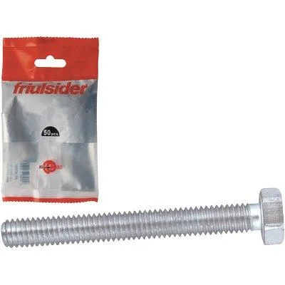 Vite Metallo Te Inox A2 Self Friulsider - Filetto Intero Mm 6X80 Cf=Pz 4- 3 Confezioni