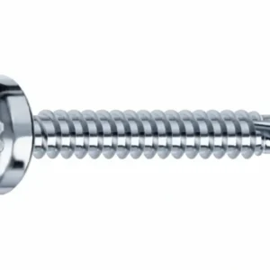 Viti Autoperforanti Testa Cilindrica Acciaio Zincato Bianco- - Ø Mm.4,2X16 - 500 Pezzi Mustad