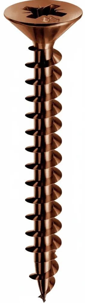 Viti X Legno 4X25 Bronzate Conf. Pz10