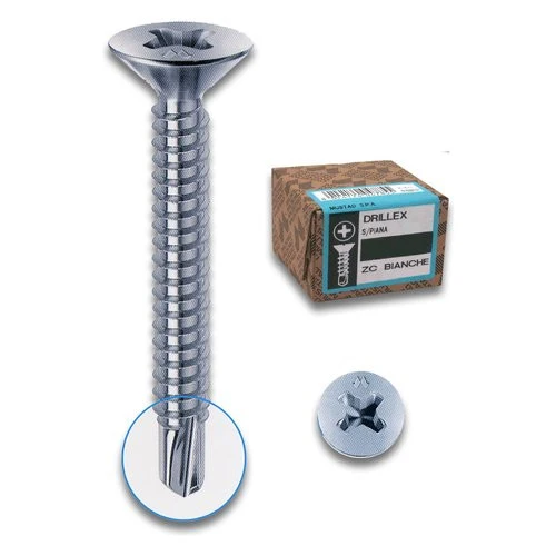 Viti metallo Mustad DXADHP350190C8C DRILLEX Zincato