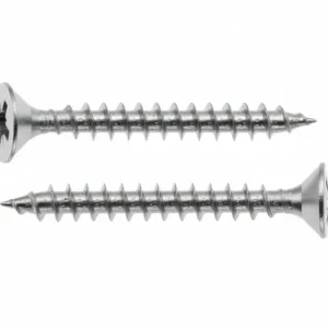 Viti Panel-Vit Testa Svasata Piana Acciaio Inox- - Ø Mm.6X80 - 100 Pezzi Mustad
