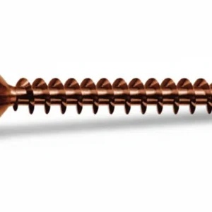 Viti Panel-Vit Testa Svasata Piana Acciaio Bronzato- - Ø Mm.4,5X40 - 500 Pezzi Mustad