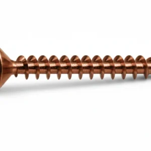 Viti Panel-Vit Testa Svasata Piana Acciaio Bronzato- - Ø Mm.5X50 - 200 Pezzi Mustad