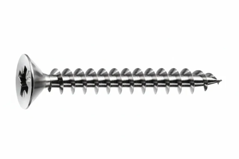 Viti Panel-Vit Testa Svasata Piana Acciaio Inox- - Ø Mm.3X16 - 200 Pezzi Mustad