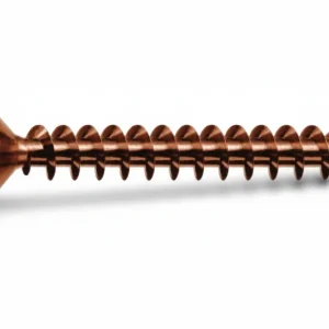 Viti Panel-Vit Testa Svasata Piana Acciaio Bronzato- - Ø Mm.5X100 Filetto Mm.70 - 200 Pezzi Mustad