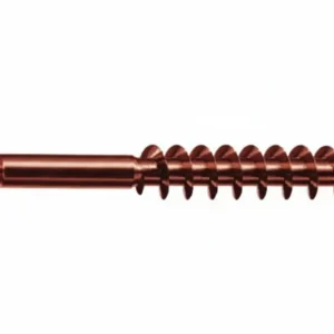 Viti Panel-Vit Pf Testa Svasata Piana Acciaio Bronzato- - Ø Mm.6X100 Filetto Mm.70 - 100 Pezzi Mustad