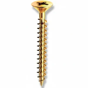 Sc Viti Per Legno Ottonate Tp 5 X50 (Pz. 10)*- Mustad- 5,0 Pz