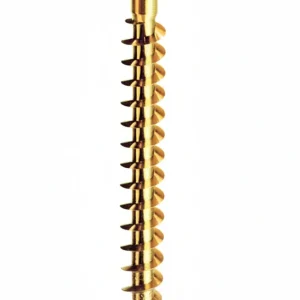 Sc Viti Per Legno Ottonate Tp 5 X60 (Pz. 10)*- Mustad- 5,0 Pz