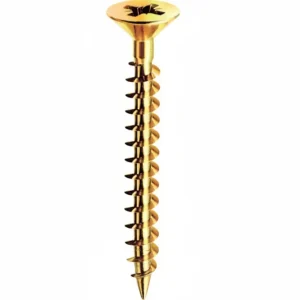 Sc Viti Per Legno Ottonate Tp 5 X70 (Pz. 10)*- Mustad- 5,0 Pz