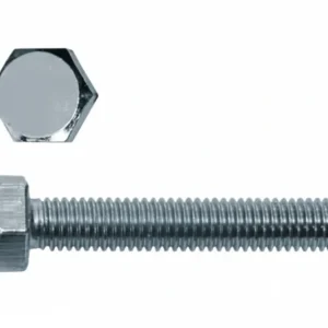 Viti Per Metallo 8.8 Testa Esagonale Interamente Filettate- - Ø Mm.12X60 - 50 Pezzi Ambrovit