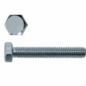 Viti Per Metallo 8.8 Testa Esagonale Interamente Filettate- - Ø Mm.8X100 - 100 Pezzi Ambrovit
