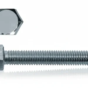 Viti Per Metallo 8.8 Testa Esagonale Interamente Filettate- - Ø Mm.6X16 - 500 Pezzi Ambrovit