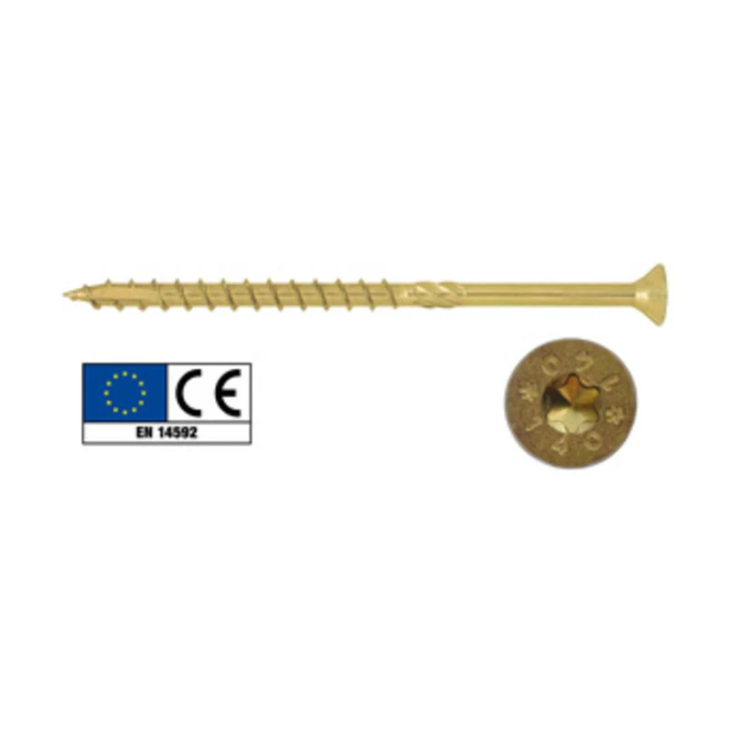 Bs Viti Portanti Per Legno Tsp Torx 6X120 10 Pz- Friulsider- 5,0 Bs