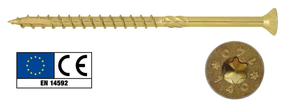 Viti Portanti Per Legno Tsp-Torx Mm. 8X360- Friulsider- 50,0 Pz