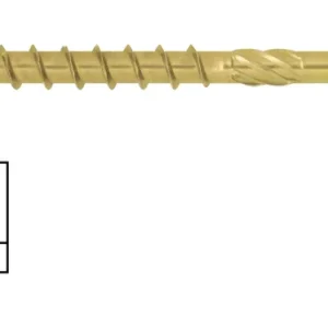 Viti Portanti Per Legno Tsp-Torx Mm.10X160- Friulsider- 50,0 Pz