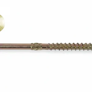 Viti Truciolare Testa Svasata Torx Acciaio Zincato Giallo Fm-Wood Pro- - Ø Mm.10X360 Filetto Mm.100 - 50 Pezzi Friulsider
