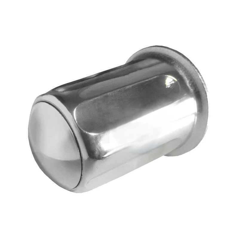 VOLANTINO RUBINETTO VAPORE/ACQUA MOD. COMPACT CROMATO CON TAPPO E GHIERA CROMATI