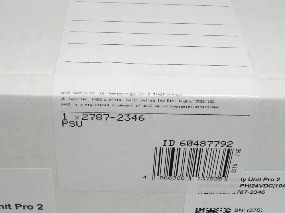 Wago 2787-2346 Power Supply Unit Pro 2 / Neu OVP versiegelt