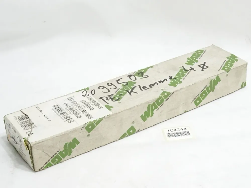 Wago 281-907 2-Leiter-Schutzleiterklemme / Inhalt : 16 Stück / Neu OVP