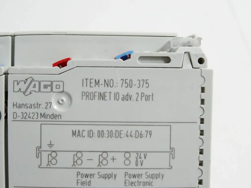 Wago 750-375 Feldbuskoppler PROFINET IO