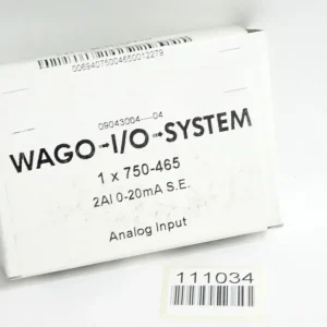 Wago 750-465 2-Kanal-Analogeingang / Neu OVP versiegelt