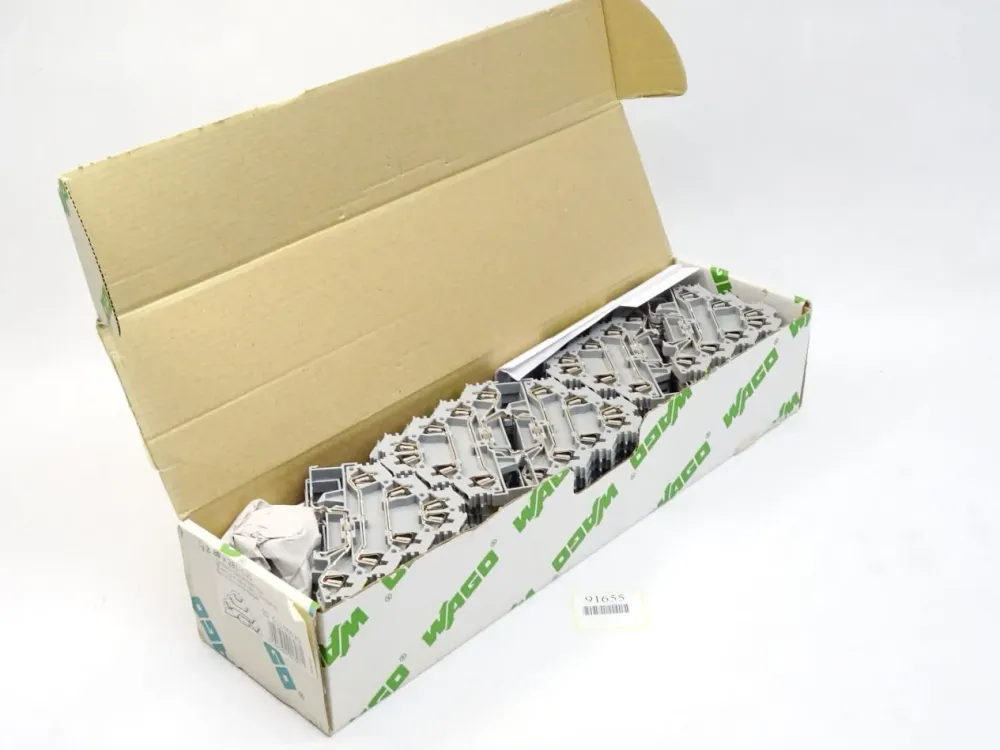 Wago Vierstock-Reihenklemme 281-530 / Inhalt : 48 Stück / Neu OVP