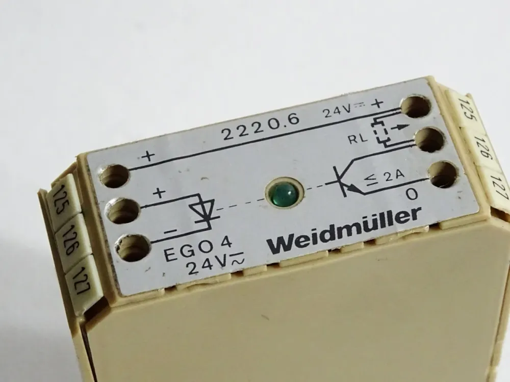 Weidmüller 2220.6 22206 EGO4 Optokopplerrelais