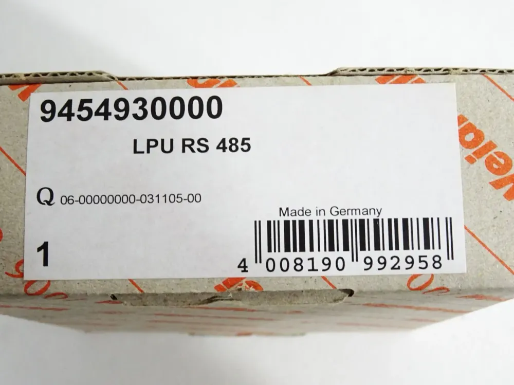 Weidmüller 9454930000 LPU RS 485 Circuit Protection / Neu OVP