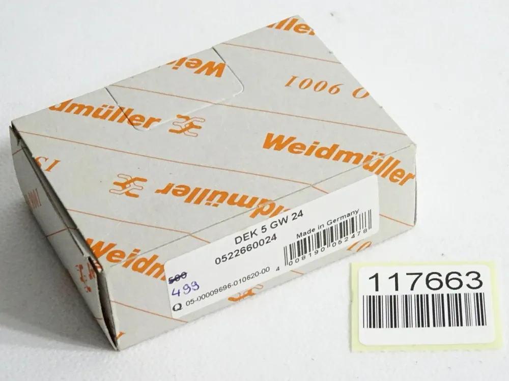 Weidmüller Klemmenmarkiererung 0522660024 / Inhalt:499 Stück / Neu OVP
