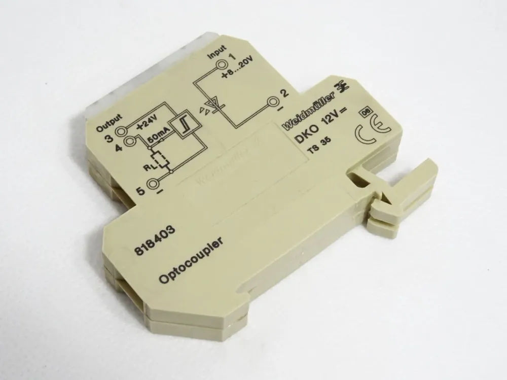 Weidmüller Optokoppler 818403 DKO 12VDC TS35