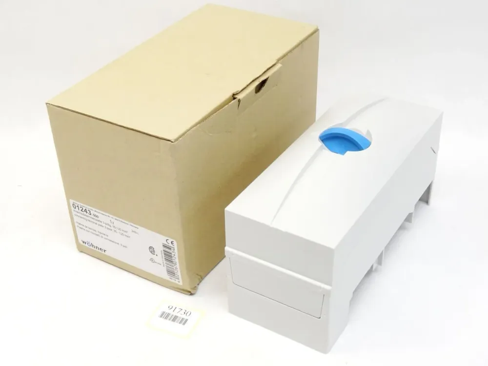 Wöhner 01243 / 01243.000 / Anschlußklemmenplatte 3-polig 35-120 mm2 / Neu OVP