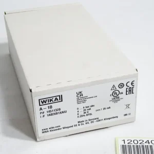 Wika Druckmessumformer -10 14511320 0…6bar 4…20mA 8…30V / Neu OVP