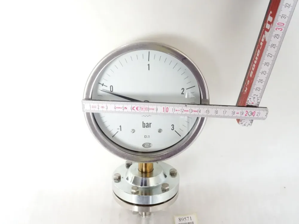Wika Ettore Cella MTT150 Manometer -1...+3bar / Neu