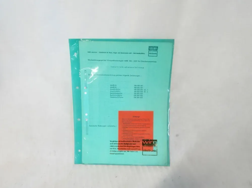 Wire Electronic 4-Quadrantenregler WIRE 104-DZF-15/380-S23
