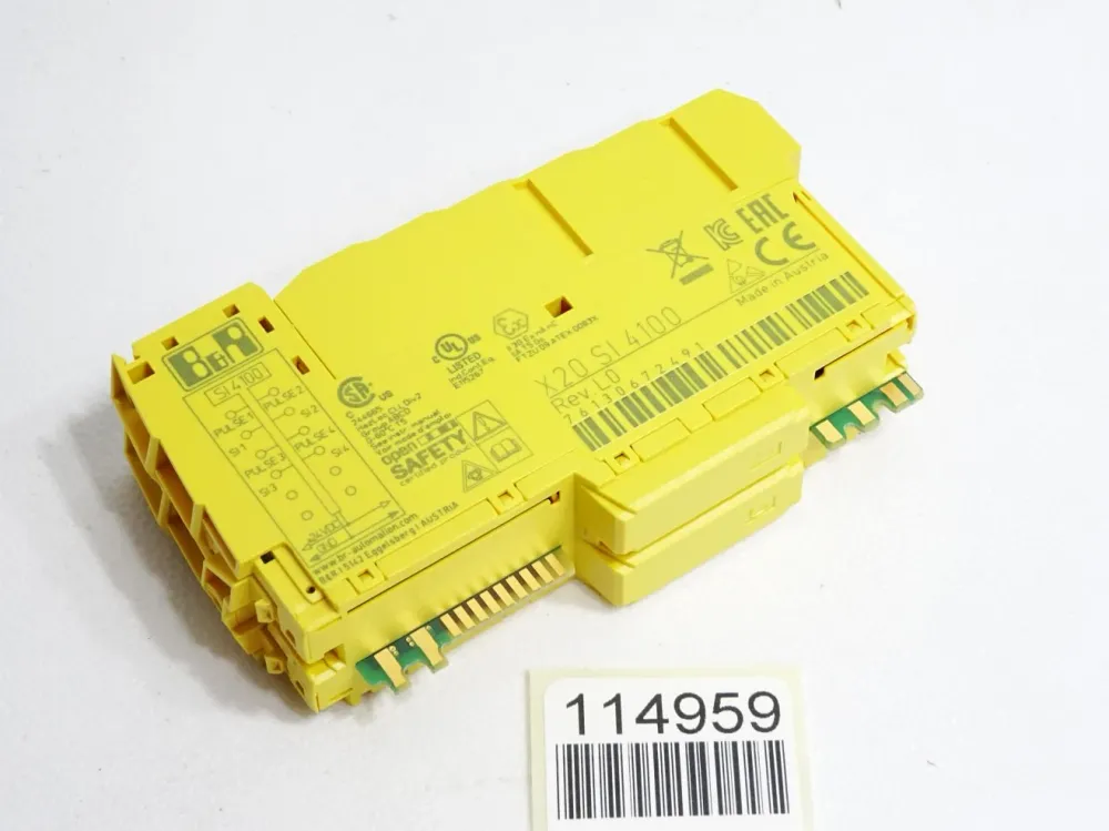 B&R X20SI4100 Rev.L0 X20 SI 4100 Sicheres digitales Eingangsmodul