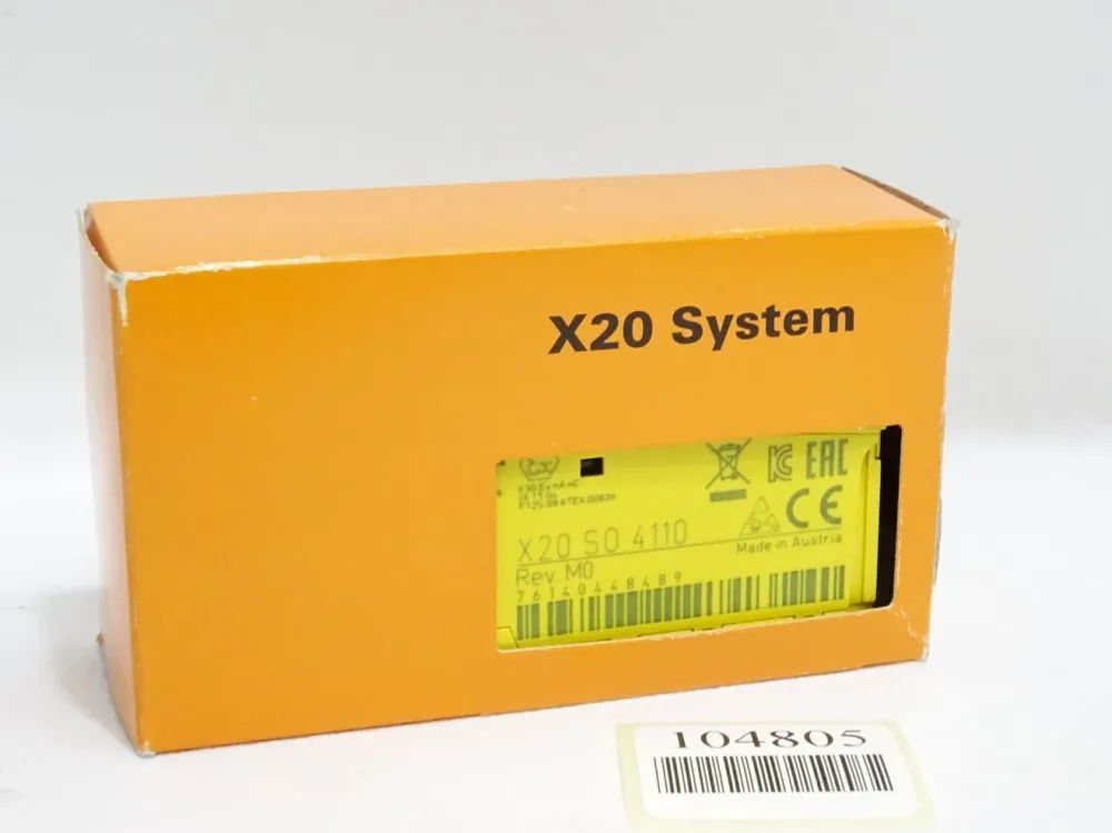 B&R X20SO4110 Rev.M0 Digitales Ausgangsmodul / Neu OVP