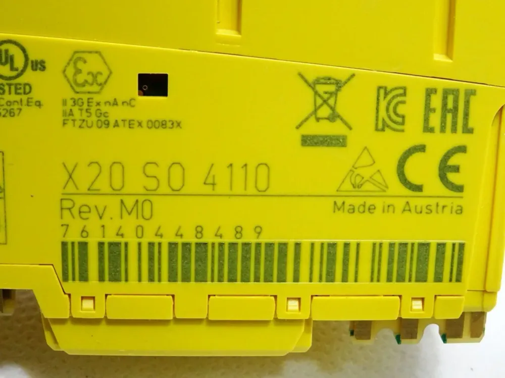 B&R X20SO4110 Rev.M0 Digitales Ausgangsmodul / Neu OVP