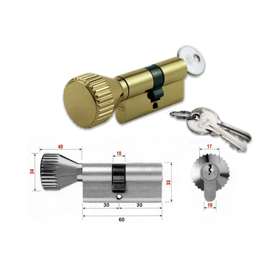 Yale 216Kd3531 Cilindro Pomo Mm 66 35X31 - ASSA ABLOY