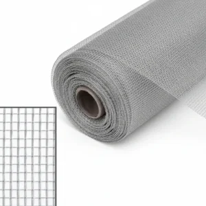 Zanzariera Alluminio Brite Kote 18/16- - Maglia 18/16 - Cm.60 X Mt.30 - Colore Argento - 1 Rotolo Phifer