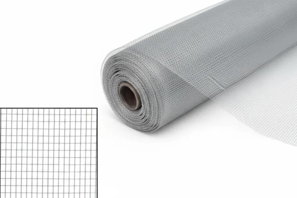 Zanzariera Alluminio Lite Kote 18/14- - Maglia 18/14 - Cm.100 X Mt.30 - Colore Argento - 1 Rotolo Phifer