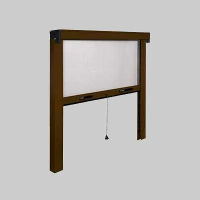 Zanzariera Avvolgibile Verticale 100X160 Cm - Bianco