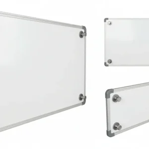 Zanzariera Fibra Con Telaio Componibile Alluminio Colore Alluminio Rete Grigia Cm.100X75H. Vette
