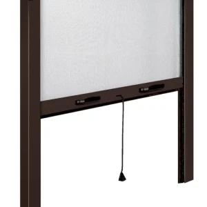 Zanzariera Irs Opera 120X160 Cm Vertic Marrone- 1,0 Pz