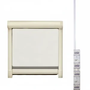 Zanzariera Kit Molla Frizionata Colore Bianco Cm. 80X170H. Vette
