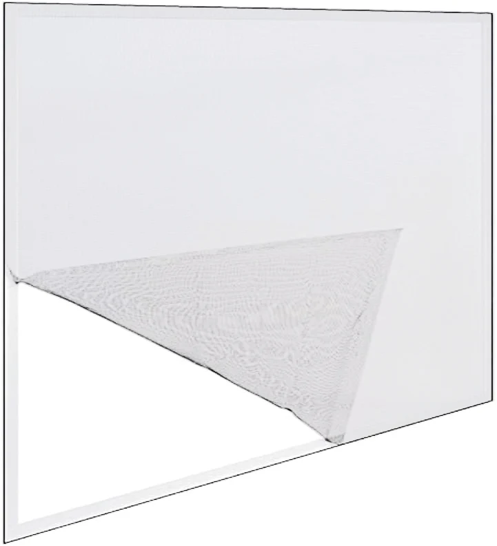 ZANZARIERA STRAPPO PER FINESTRA cm. 150x180 col. Bianco