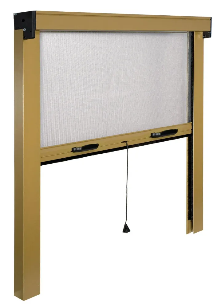 Zanzariera Verticale Kit Col. Bronzo Cm. 80X170